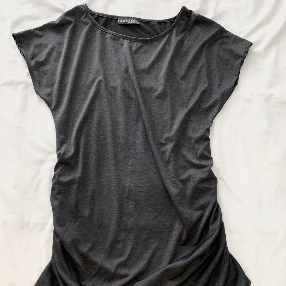 Dark gray Maternity Top
